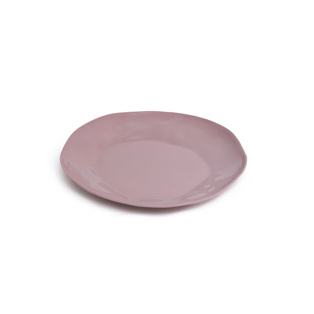 Round plate M: Lilac