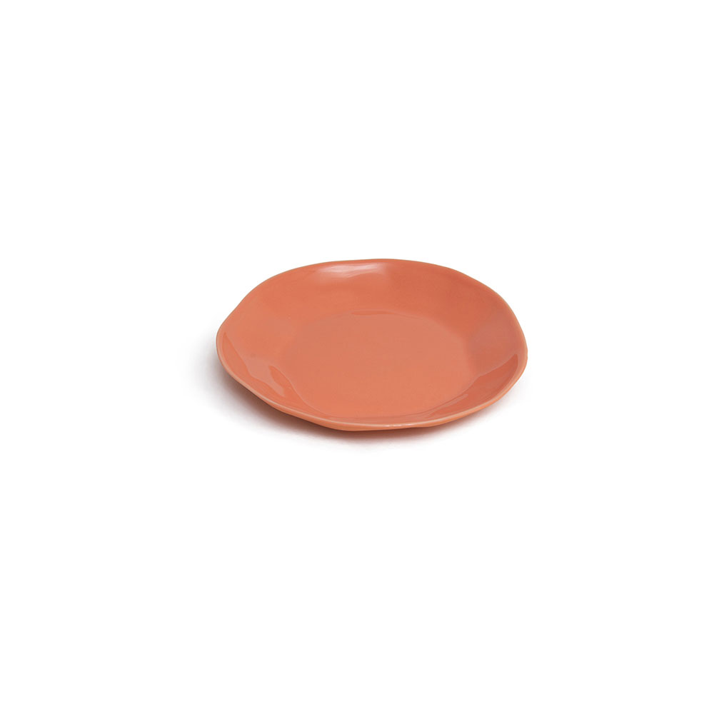 Round plate S in: Orange