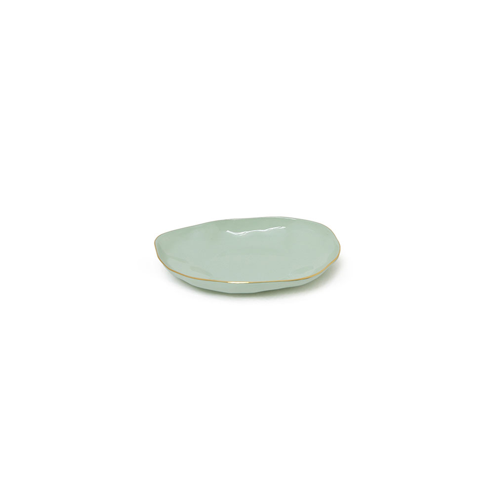 Indochine plate XS in: Celadon