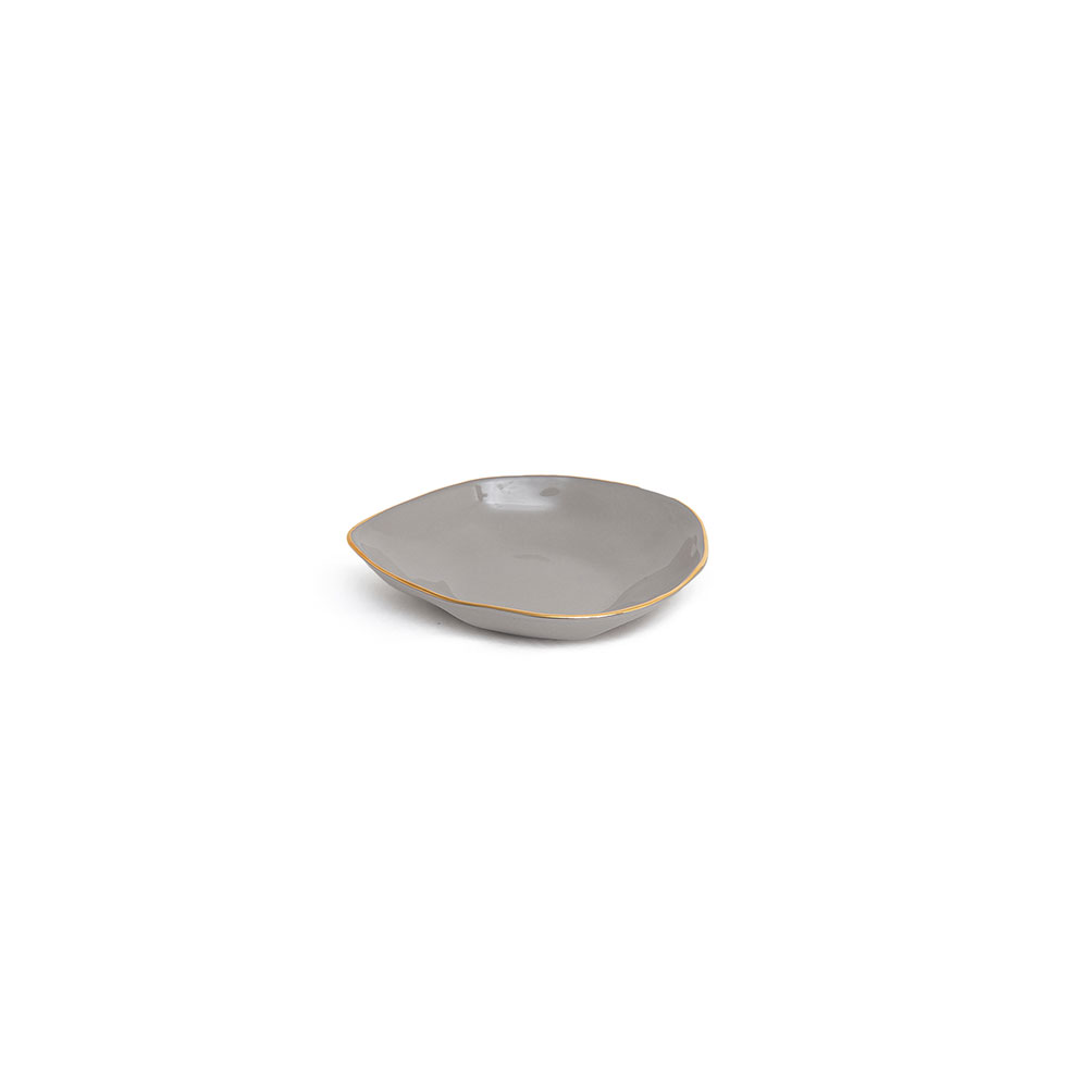 Indochine plate XXS in: Light grey