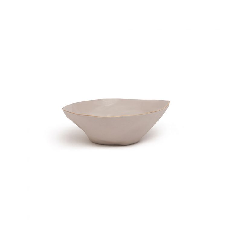 Indochine bowl M in: Cream