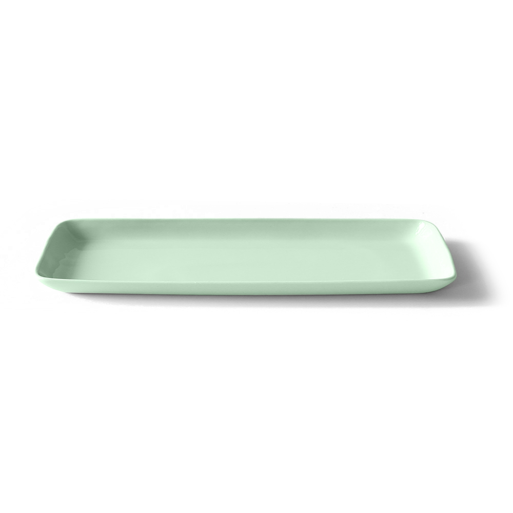 Long tray M in: Celadon