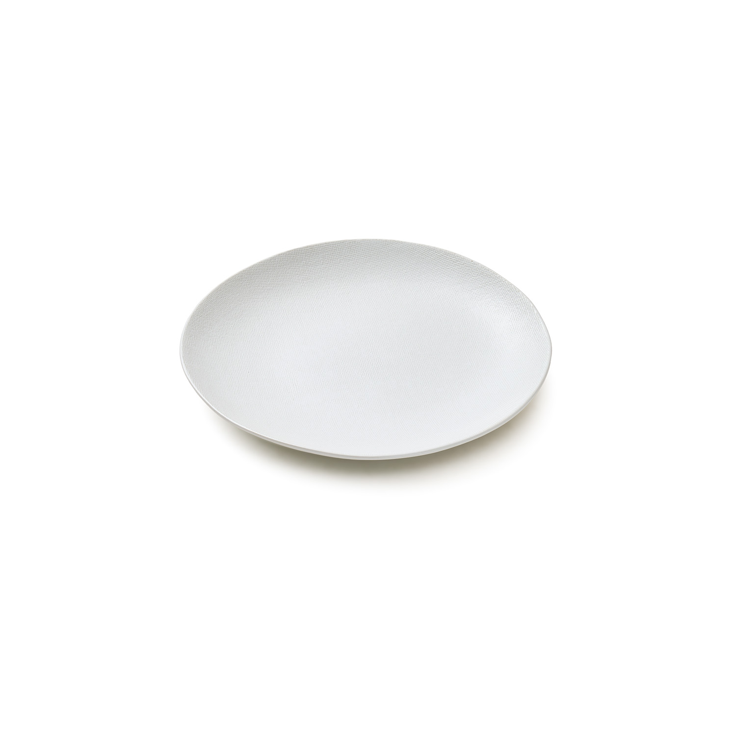 Senn Round Plate S in: Chalk
