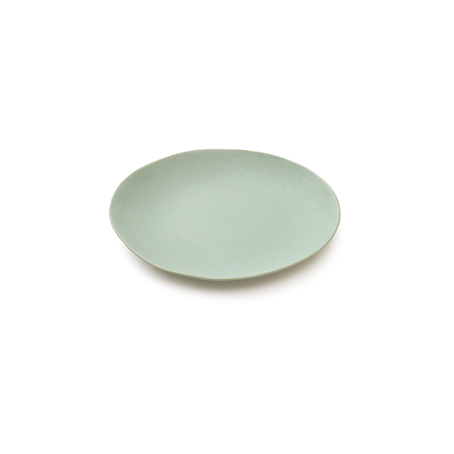 Senn Round Plate S in: Celadon